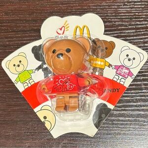 McDonalds HK Celebrity Bear-World Childrens Day Figure Andy New Sealed 2010 Rare
